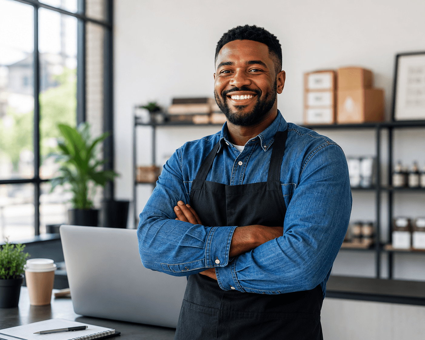 Business owner using 49 Ads